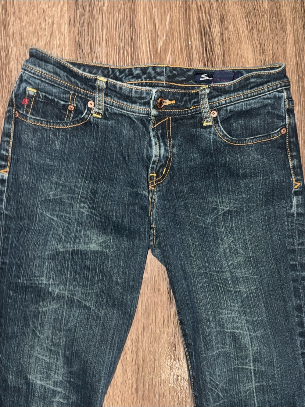 Seven7 Darkwash Women's Bootcut Jeans - Size 30 - Picture 3 of 9
